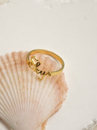 Bespoke Name  Rings Design
