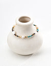 Retro natural pearl lapis lazuli turquoise bracelet