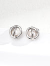 Simple Natural Pearl Earnail Earrings