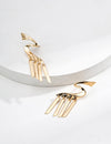 Fashionable Design Sensible Silver Earrings