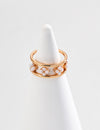 Simple imitation pearl pearl ring