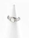 Fashionable retro mother shell ring